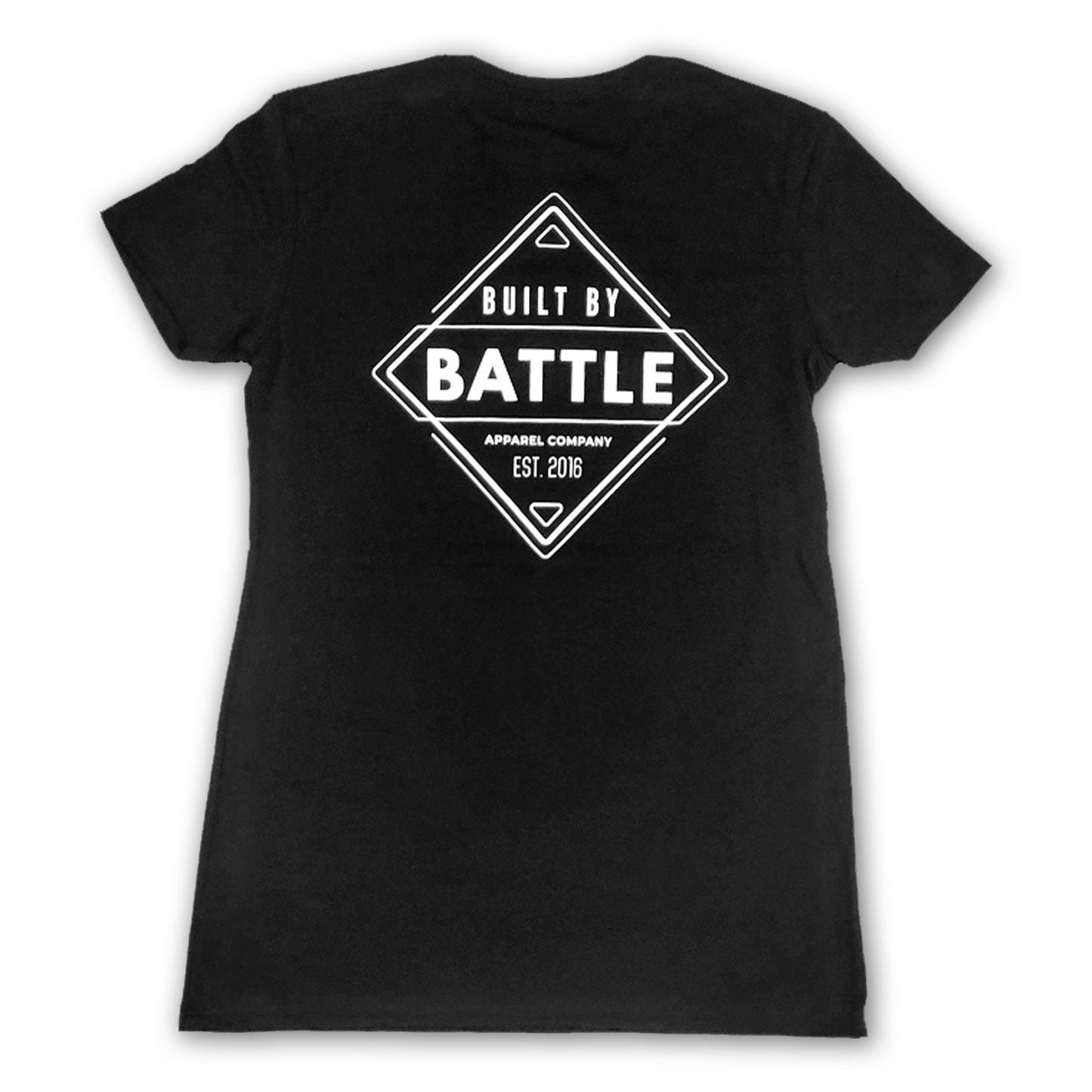 Built By Battle Women's Black Diamond Tee