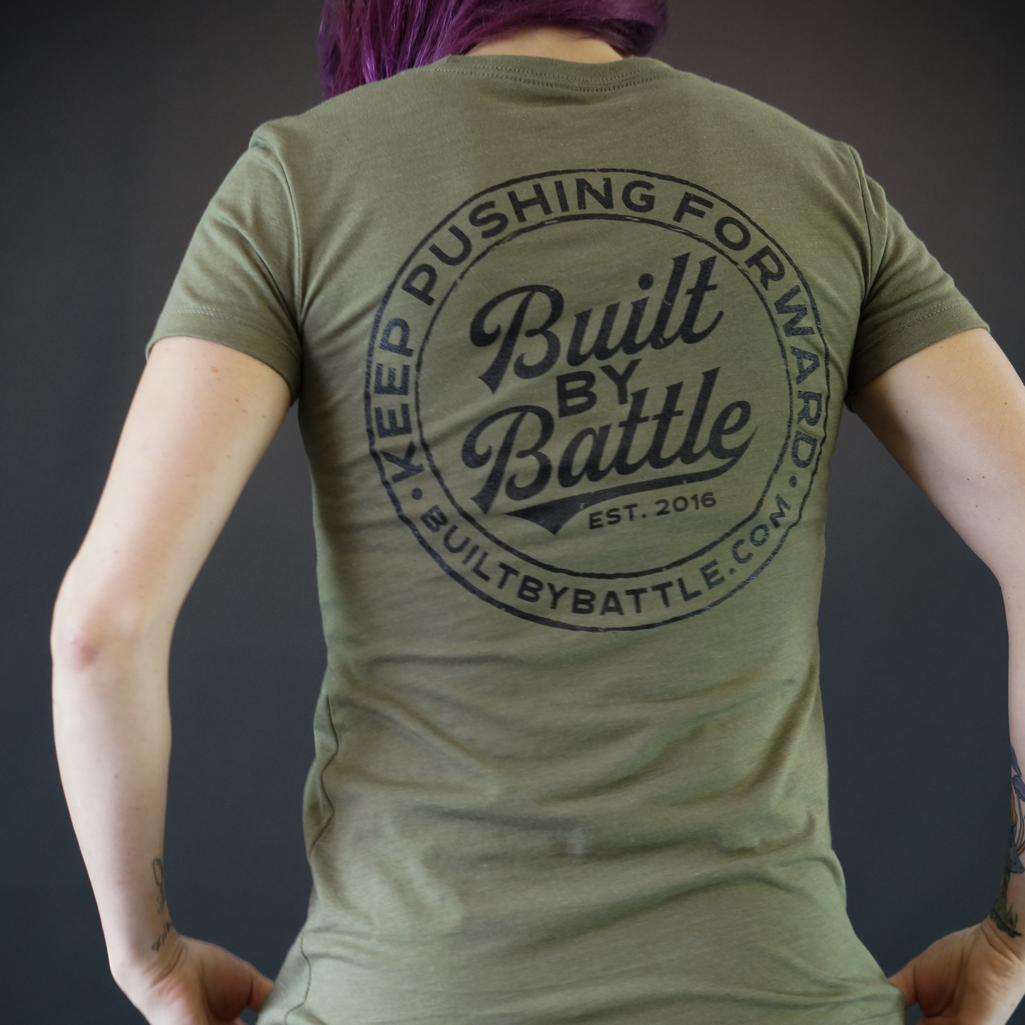 Built By Battle Women's Tee