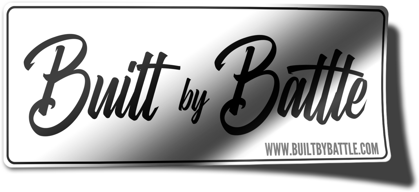 Built By Battle Sticker