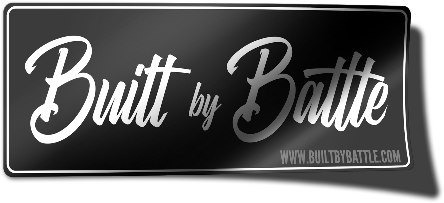 Built By Battle Sticker