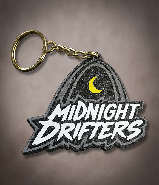 Midnight Drifters Keychain
