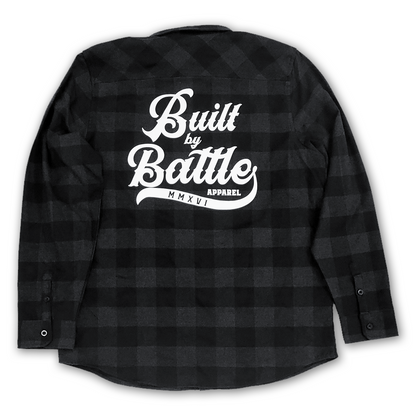 Built By Battle Black Flannel